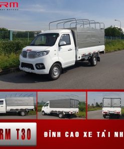XE TẢI SRM T30 THÙNG MUI BẠT